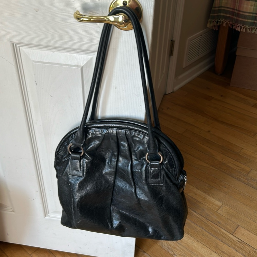 Black Hobo International all leather purse